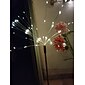 solární ohňostrojová světla 90/120/150/200 led venkovní diy solární světla zahradní dekorativní světla vodotěsná pohádková světla trávníková světla