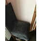 Coprisedia da pranzo in velluto, coprisedia in spandex elasticizzato, coprisedia con schienale alto e fascia elastica per sala da pranzo, cerimonia di nozze, banchetti, arredamento per la casa