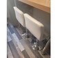 2 Stück Stretch-Barhocker-Bezüge, Pub-Thekenhocker, Stuhlhussen, quadratisch, drehbar, Barhocker, burgunderrot, Stuhlhussen für Esszimmer, Café, Sitzbezüge, rutschfest, mit elastischer Unterseite