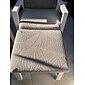 stretch waterafstotend bank zitkussen hoes bordeaux jacquard hoes elastische bank fauteuil tweezitsbank 4 of 3 zits grijs effen effen zacht duurzaam wasbaar