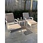 stretch waterafstotend bank zitkussen hoes bordeaux jacquard hoes elastische bank fauteuil tweezitsbank 4 of 3 zits grijs effen effen zacht duurzaam wasbaar