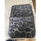 tappetino da bagno con ciottoli in rilievo antiscivolo, imbottitura in memory foam, tappetini da bagno lavabili, rapido assorbimento dell'acqua, antiscivolo, lavabile, tappeto spesso, morbido e