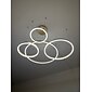 4-lichten led 110w ring cirkel kroonluchter led moderne hanglampen goud koffie voor woonkamer bar kamer kantoor 4 lagen dimbaar met afstandsbediening alleen dimbaar met afstandsbediening