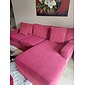 stretch waterafstotend bank zitkussen hoes bordeaux jacquard hoes elastische bank fauteuil tweezitsbank 4 of 3 zits grijs effen effen zacht duurzaam wasbaar