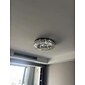 50/60/80 cm lampadario led cristallo plafoniera cerchio design design unico luci da incasso in acciaio inox led stile nordico 110-120 v 220-240 v