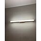 1 lumină 40/60/80 cm lampă cu led pentru oglindă lampă frontală stil nordic din lemn masiv lampa dulap baie dulap baie machiaj simplu aplic de perete 6w/9w/12w