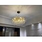 kroonluchter kristal, frosted afwerking boomtak kroonluchter, regendruppel plafond hanger opknoping lichtpunt, bloesem kroonluchters voor eetkamer, woonkamer, slaapkamer, hal (dia 31.2