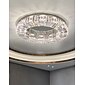 50/60/80 cm lampadario led cristallo plafoniera cerchio design design unico luci da incasso in acciaio inox led stile nordico 110-120 v 220-240 v