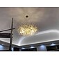 kroonluchter kristal, frosted afwerking boomtak kroonluchter, regendruppel plafond hanger opknoping lichtpunt, bloesem kroonluchters voor eetkamer, woonkamer, slaapkamer, hal (dia 31.2