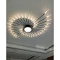 128cm pojedyncze lampy sufitowe metalowe led w stylu nordyckim 110-240 v