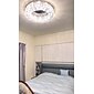 50/60/80 cm lampadario led cristallo plafoniera cerchio design design unico luci da incasso in acciaio inox led stile nordico 110-120 v 220-240 v