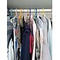 100 peças de ganchos conectores para cabides economizadores de espaço, ganchos mágicos para cabides, ganchos de conexão em cascata resistentes, clipes extensores para cabides de roupas para armário organizador