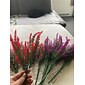 5 stk kunstige lavendelblomster boligdekoration udendørs simulering blomster planter dekorationer blomster buket bryllup dekoration