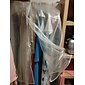 sacos de vestuário capa contra poeira capa de roupas peva casaco transparente saco de armazenamento de roupas pendurado organizador de roupas premium espessado à prova de umidade capa de roupas à prova de poeira