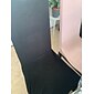 Coprisedia da pranzo 2 pezzi bordeaux idrorepellente elasticizzato coprisedia spandex con protezione inferiore elastica per sala da pranzo cerimonia nuziale resistente lavabile