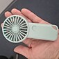 Ventilator mic de mână silențios – Ventilator USB reîncărcabil mic cu 3 viteze pentru acasă birou și utilizare în aer liber