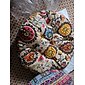 Almofada de chão boho, almofadas de assento de chão quadrado tatami grande almofada de meditação para adultos, almofadas quadradas para sala de estar de ioga decoração de casa, espuma de memória