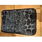 tappetino da bagno con ciottoli in rilievo antiscivolo, imbottitura in memory foam, tappetini da bagno lavabili, rapido assorbimento dell'acqua, antiscivolo, lavabile, tappeto spesso, morbido e