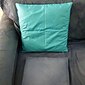 كيس وسادة بلون سادة خارجي مقاوم للماء غطاء وسادة أريكة حديقة خارجي مطلي 1 قطعة