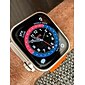 Boîtier de montre Compatible avec Apple Watch Series 8 7 41mm 45mm / Series 6 5 4 SE 40mm 44mm / Series 3 2 1 38mm 42mm Résistant aux rayures Tout autour de la protection HD Effacer Verre Trempé / PC