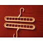 2 stks kleding kleerhanger organisator multi-poort ondersteuning droogrekken plastic sjaal cabide opbergrek hangers