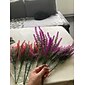 5 stk kunstige lavendelblomster boligdekoration udendørs simulering blomster planter dekorationer blomster buket bryllup dekoration