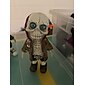 coola skelettfigurer, halloween skalle staty skelett docka harts hantverk ornament, mode mini coola skelett figurer dekor skelett man harts staty docka för hemmakontor skrivbord dekoration