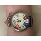 Reloj de Cuarzo de Patrón de Película Popular Relojes Retro Unisex Regalo para el Día de la Madre para Mujeres Cinturón de Camuflaje Militar Correa de Lona de Denim Reloj Deportivo de Cuarzo