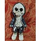 coola skelettfigurer, halloween skalle staty skelett docka harts hantverk ornament, mode mini coola skelett figurer dekor skelett man harts staty docka för hemmakontor skrivbord dekoration