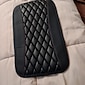 Almofada de tampa do console central automático universal apto para nissan e ford fusion suv/caminhão/carro à prova d'água capa de assento de braço de carro capa de couro capa de apoio de braço