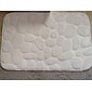 tappetino da bagno con ciottoli in rilievo antiscivolo, imbottitura in memory foam, tappetini da bagno lavabili, rapido assorbimento dell'acqua, antiscivolo, lavabile, tappeto spesso, morbido e