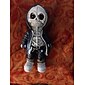 coola skelettfigurer, halloween skalle staty skelett docka harts hantverk ornament, mode mini coola skelett figurer dekor skelett man harts staty docka för hemmakontor skrivbord dekoration