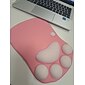 Tapis de souris 3d ergonomique avec repose-poignet patte de chat mignon repose-poignet en silicone doux et confortable tapis de souris tapis de poignet anti-dérapant pour ordinateur jeu d'ordinateur