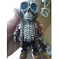 coola skelettfigurer, halloween skalle staty skelett docka harts hantverk ornament, mode mini coola skelett figurer dekor skelett man harts staty docka för hemmakontor skrivbord dekoration