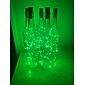 elegante bruiloft receptie feest wijnfles licht met kurk led lichtsnoer batterij inclusief lichtslinger kerstfeest bruiloft bar decoratie 5/10/20/30/100st