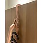 2 stks kleding kleerhanger organisator multi-poort ondersteuning droogrekken plastic sjaal cabide opbergrek hangers