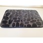 Alfombra de baño con relieve de adoquines antideslizante, almohadilla de espuma viscoelástica, alfombras de baño lavables, alfombra de rápida absorción de agua, antideslizante, lavable, gruesa, suave