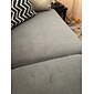 stretch soffa sittdyna överdrag täcka elastisk soffa fåtölj loveseat 4 eller 3 sits grå enkel solid mjuk tålig tvättbar