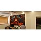 décorations d'Halloween tapisserie jack o lanterne citrouille décor art mural grande tapisserie suspendue décor mural photographie toile de fond couverture rideau maison chambre salon vitrail