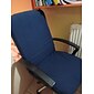 Funda para silla de oficina para computadora, silla para juegos, silla elástica, funda protectora para muebles lavable duradera de color sólido liso