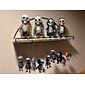 coola skelettfigurer, halloween skalle staty skelett docka harts hantverk ornament, mode mini coola skelett figurer dekor skelett man harts staty docka för hemmakontor skrivbord dekoration