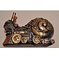 estilo steampunk escultura animal mecánico adorno animal decoración industria pesada decoración resina decoración mecánica colgante decoración de año nuevo