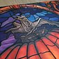 décorations d'Halloween tapisserie jack o lanterne citrouille décor art mural grande tapisserie suspendue décor mural photographie toile de fond couverture rideau maison chambre salon vitrail