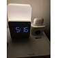 Station de charge 15 W Puissance de sortie Station de recharge sans fil MSDS UN38.3 RoHs Charge sans fil rapide 5 en 1 Horloge digitale Pour Apple Watch Mobile AirPods 2 / AirPods Pro