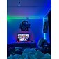 bande lumineuse led 20m 65.6ft bluetooth étanche bricolage changement de couleur 2835 rgb avec télécommande et contrôleur caché installation facile pour tv rétroéclairage chambre et chambre