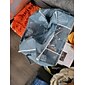 grote opbergtas voor kleding met versterkte handgreep, geschikt voor dekens, beddengoed, opvouwbaar met stevige ritssluiting, doorzichtig venster