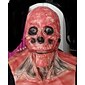 Halloween-Doppelmaske mit Blut, Joker-Totenkopf, gruselige, realistische Halloween-Maske für Erwachsene, Halloween-Kostüm für Herren, furchteinflößende, lustige Horror-Totenkopf-Maske