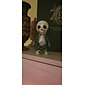 coola skelettfigurer, halloween skalle staty skelett docka harts hantverk ornament, mode mini coola skelett figurer dekor skelett man harts staty docka för hemmakontor skrivbord dekoration