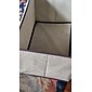 organizador simples de grande capacidade, recipiente dobrável com aba à prova de poeira, caixa multifuncional, caixa de armazenamento dobrável de tecido não tecido, caixa de armazenamento de roupas
