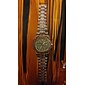 Montre en acier pour hommes avec bracelet en acier rétro tendance haut de gamme calendrier montre masculine d'affaires